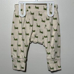 Kate Quinn | Panda Pants | Organic Cotton | Sage Grasshopper | 6-12 months
